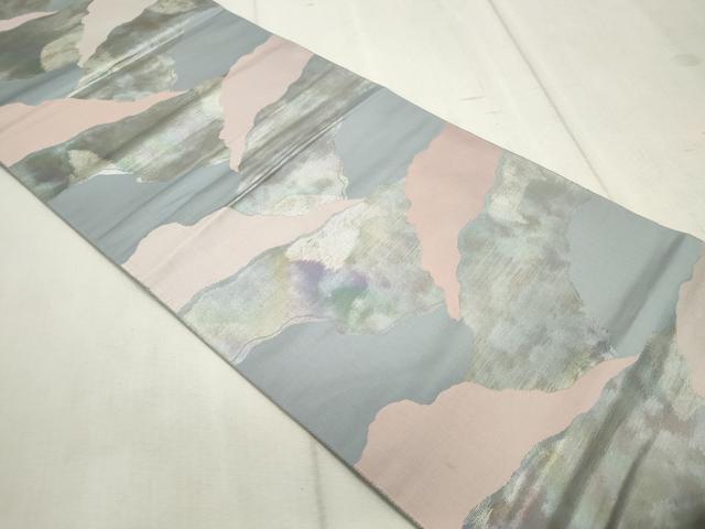 平和屋着物◎六通柄袋帯 道長文 正絹 逸品 CAAV4335in