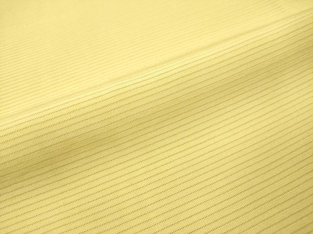 平和屋着物*夏物 色無地 絽 淡黄色 正絹 逸品 未使用 CAAV4403vp
