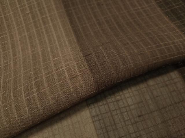 平和屋着物*夏物 紗紬 間道 正絹 逸品 CAAV4514vp