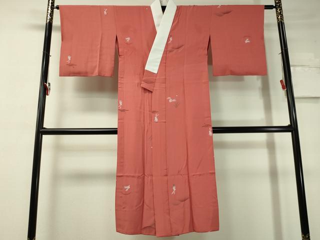 平和屋着物●長襦袢 無双仕立て 跳兎 正絹 逸品 CAAV4718vp