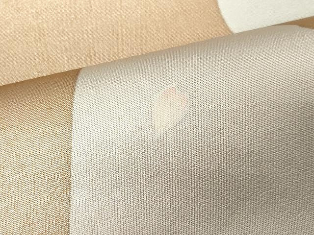 平和屋着物●太鼓柄袋帯 舞花文 引箔 正絹 逸品 CAAV5210yk