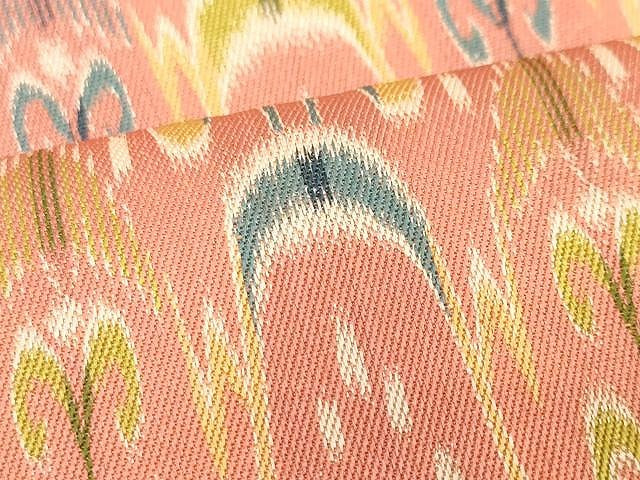 平和屋着物●九寸開き名古屋帯 太子間道 正絹 逸品 CAAV5241yk