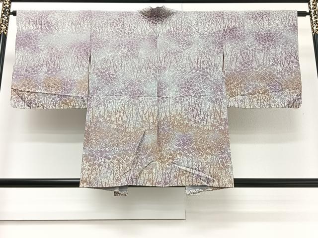 平和屋着物∞羽織 枝葉文 暈し染め 正絹 逸品 CAAV5637id
