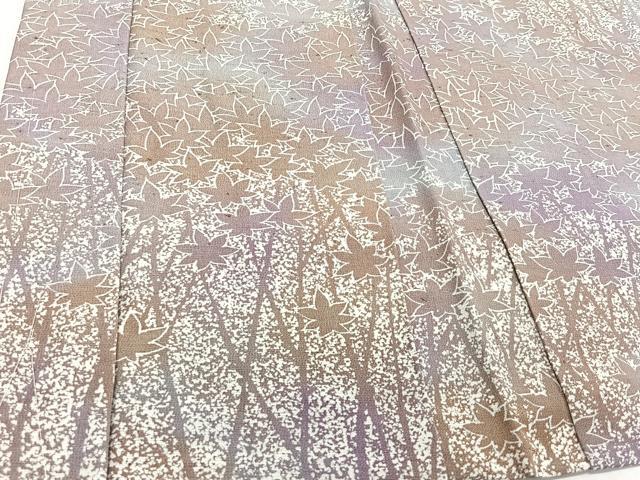 平和屋着物∞羽織 枝葉文 暈し染め 正絹 逸品 CAAV5637id