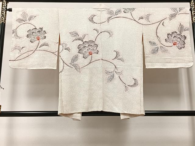 平和屋着物#羽織 総絞り 更紗花文 正絹 逸品 未使用 CAAV5792id
