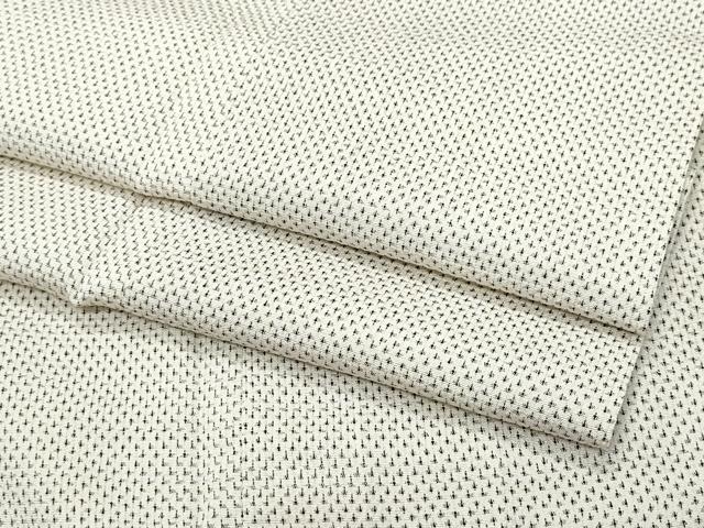 平和屋着物○本塩沢 蚊絣 正絹 逸品 CAAV6574vf 