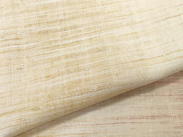平和屋着物●上質な紬 霞文 正絹 逸品 CAAV6601vf