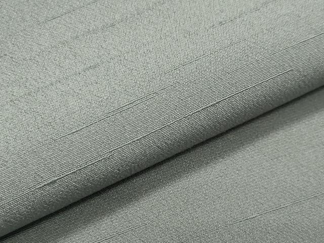平和屋着物▽男性 色無地 単衣 灰青色 洗える着物 CAAV8985gh