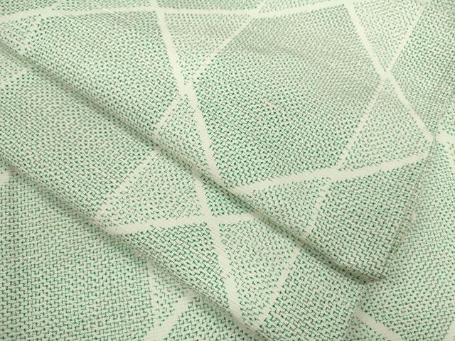 平和屋着物▽上質な紬 単衣 吉祥文 正絹 逸品 CAAV9417ze