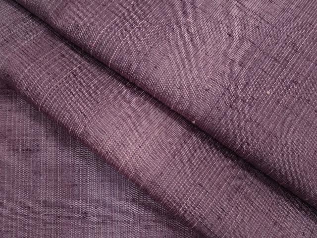 平和屋着物▽上質な紬 単衣 霞文 正絹 逸品 CAAV9450ze