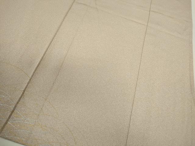 平和屋着物▽訪問着 単衣 刺繍 枝花文 暈し染め 金銀彩 伊勢丹扱い 正絹 逸品 CAAV9482ze