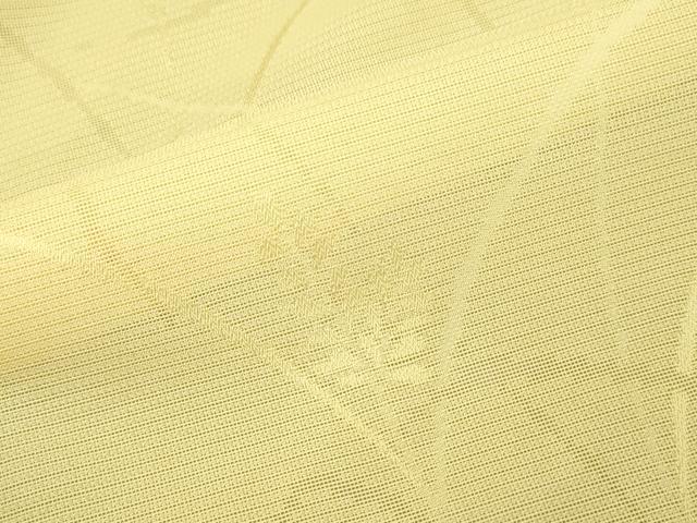 平和屋着物*夏物 色無地 絽 草葉紋紗 花葉文 正絹 逸品 未使用 CAAW0865ng