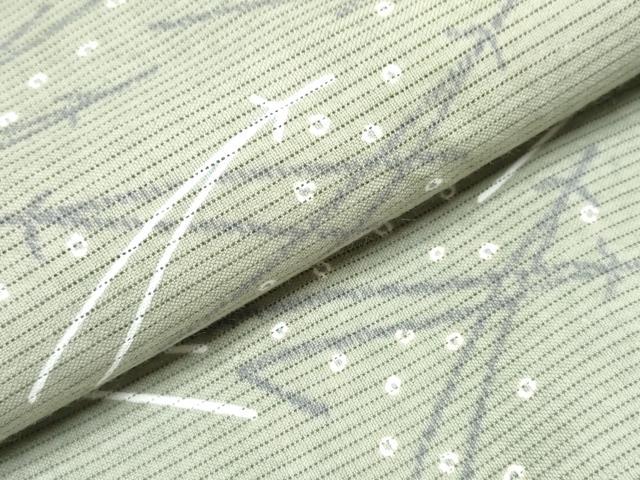平和屋着物∴夏物 浴衣・小紋兼用 綿絽 松葉散らし 綿 逸品 CAAW0915ng