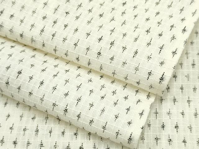 平和屋着物∴夏物 浴衣 綿紅梅 絣文様 綿 逸品 CAAW0974ng