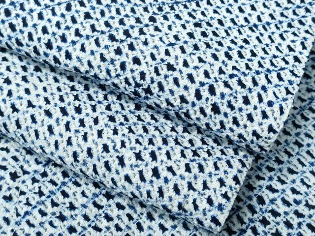 平和屋着物∴夏物 浴衣 有松鳴海絞り 三浦絞り 綿 逸品 CAAW1070ng