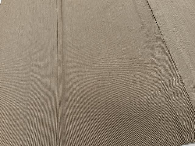 平和屋着物▽男性 紬 単衣 縞 正絹 逸品 CAAW1254xi