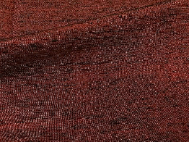 平和屋着物▽上質な紬 単衣 霞文 正絹 逸品 CAAW1341xi