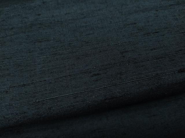 平和屋着物▽男性 紬 単衣 藍鉄色 正絹 逸品 CAAW2837ut