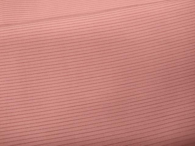 平和屋着物*夏物 色無地 絽 紅梅色 正絹 逸品 CAAW3115ut