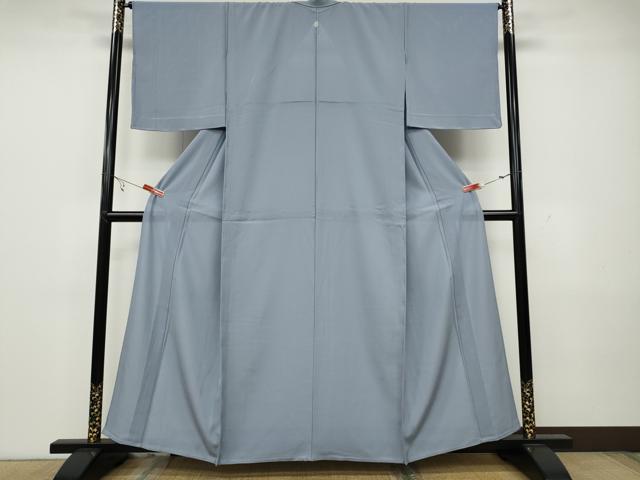 平和屋着物*夏物 色無地 絽 青藤色 正絹 逸品 未使用 CAAW3124ut