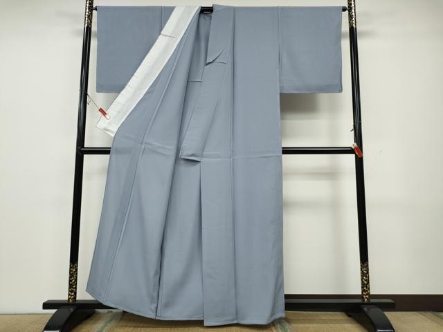 平和屋着物*夏物 色無地 絽 青藤色 正絹 逸品 未使用 CAAW3124ut