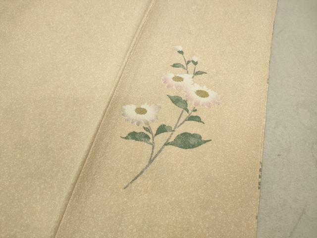 平和屋着物●訪問着 枝花文 金彩 正絹 逸品 CAAW3171ut