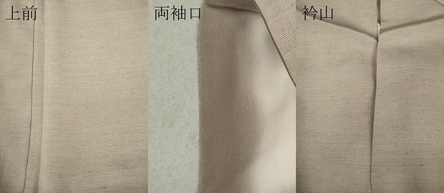 平和屋着物●訪問着 紬地 霞文 金銀彩 正絹 逸品 CAAW3180ut
