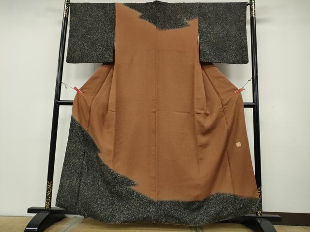 平和屋着物●ファッションデザイナー 花井幸子 訪問着 霞文 暈し染め 正絹 逸品 CAAW3182ut