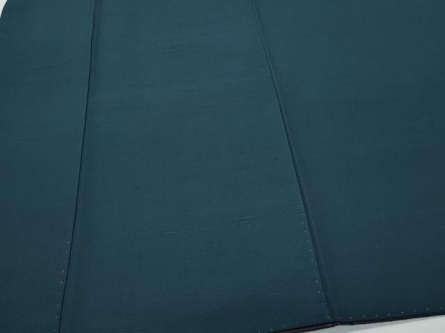 平和屋着物●男性 紬 アンサンブル 百入茶色 正絹 逸品 CAAW3672vf