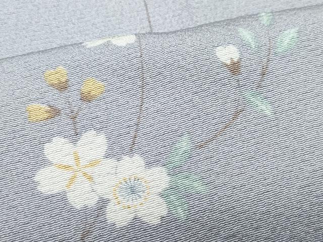平和屋着物●上質な小紋 枝桜文 やまと誂製 正絹 逸品 CAAW3695vf