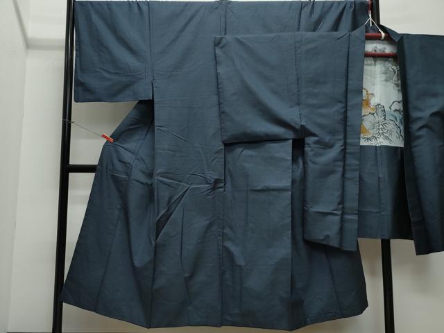 平和屋着物●男性 本場大島紬 アンサンブル 100亀甲 総詰め 正絹 逸品 CAAW3773vf