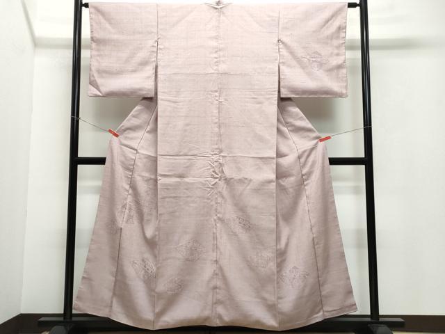 平和屋着物●中国三大刺繍 スワトウ刺繍 総刺繍 訪問着 紬地 吉祥花文 鴇浅葱色 正絹 逸品 CAAW3880vf