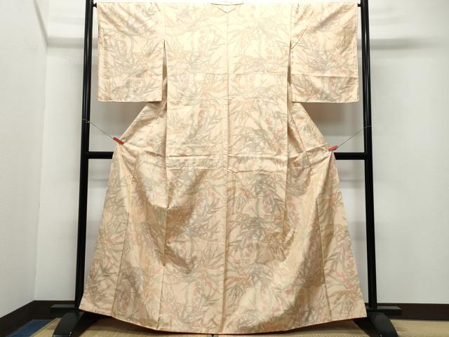 平和屋着物●本場大島紬 笹 藤 正絹 逸品 CAAW3908vf