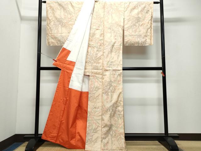 平和屋着物●本場大島紬 笹 藤 正絹 逸品 CAAW3908vf