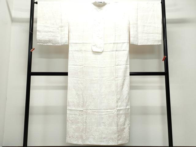 平和屋着物●長襦袢 無双仕立て 草花文 暈し染め 正絹 逸品 CAAW3939vf