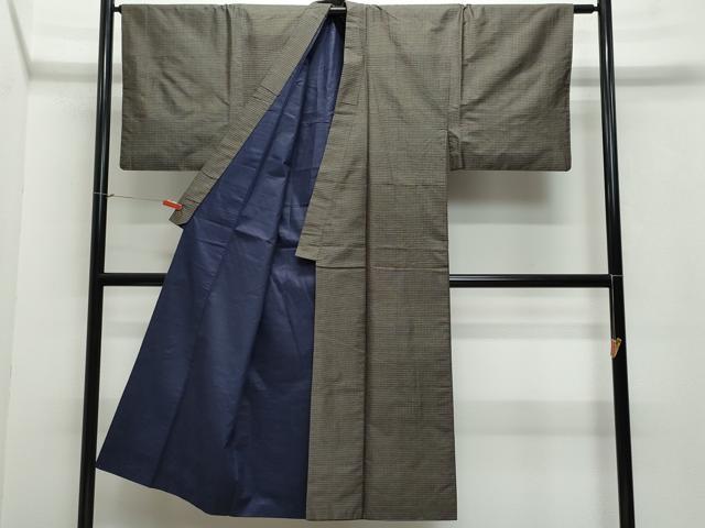 平和屋着物●男性 本場大島紬 アンサンブル 吉祥文 正絹 逸品 CAAW3968vf