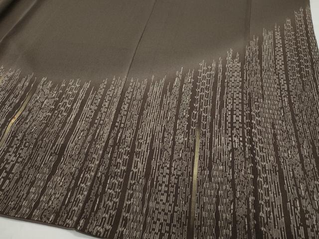 平和屋着物●訪問着 駒刺繍 吉祥花文 金糸 鬼しぼ縮緬 正絹 逸品 CAAW3978vf