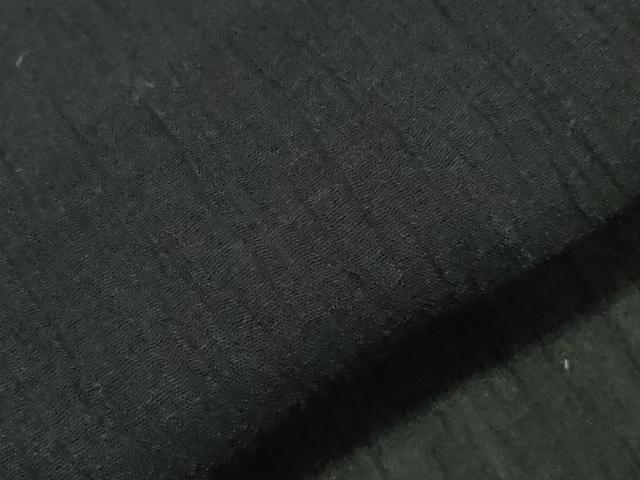 平和屋着物*夏物 男性 小千谷ちぢみ 濃紺地 麻 逸品 未使用 CAAW4865dy