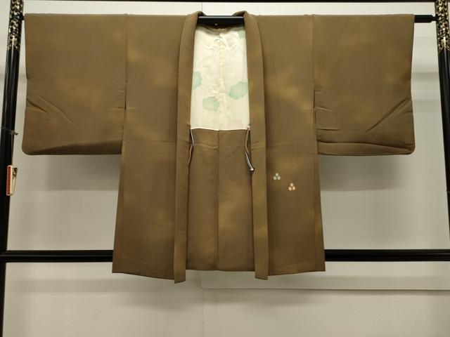 平和屋着物∞道行コート 総刺繍 宝尽くし文 暈し染め 正絹 逸品 CAAW4999dy
