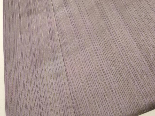 平和屋着物#道中着 お召地 縞 ロング丈 正絹 逸品 未使用 CAAW5003dy