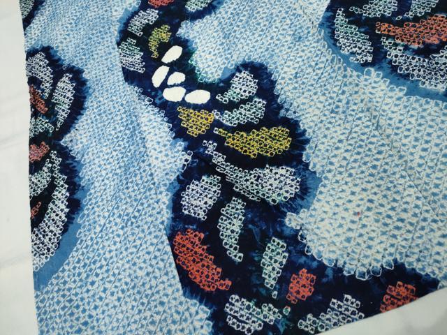 平和屋着物∴夏物 浴衣 有松鳴海絞り 吉祥文 綿 逸品 CAAW5057dy