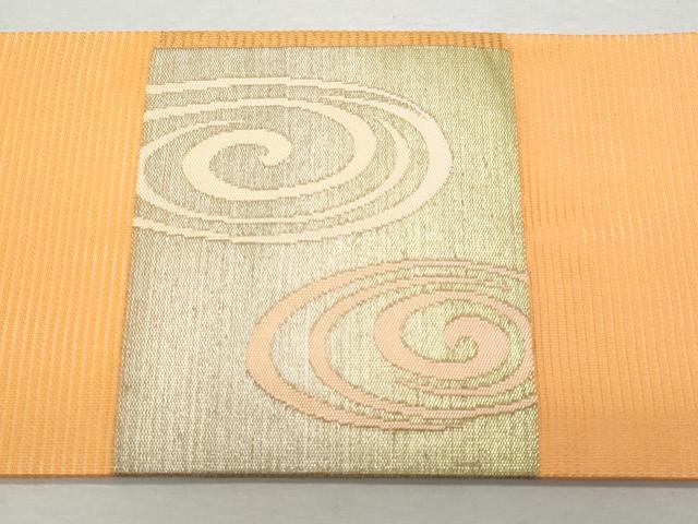 平和屋着物*夏物 九寸名古屋帯 流水文 金銀糸 正絹 逸品 CAAW5515fb