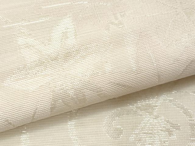 平和屋着物*夏物 六通柄袋帯 流水扇面文 銀糸 正絹 逸品 CAAW5572fb