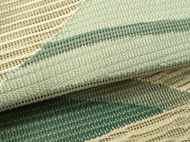 平和屋着物*夏物 八寸名古屋帯 霞文 正絹 逸品 CAAW5582fb