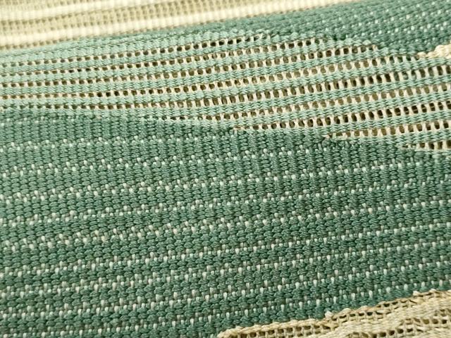 平和屋着物*夏物 八寸名古屋帯 霞文 正絹 逸品 CAAW5582fb