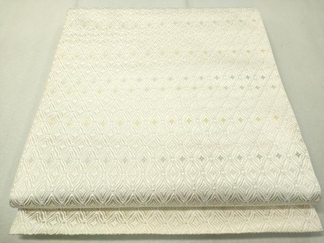 平和屋着物●本場筑前博多織 八寸名古屋帯 吉祥文様 正絹 逸品 CAAW5861vp