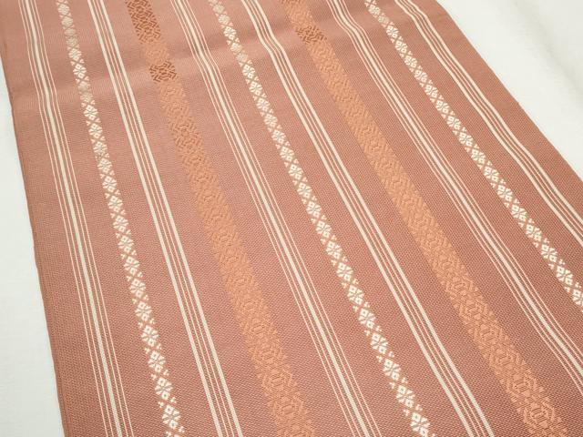 平和屋着物*夏物 本場筑前博多織 八寸名古屋帯 紗献上 正絹 逸品 CAAW6582th