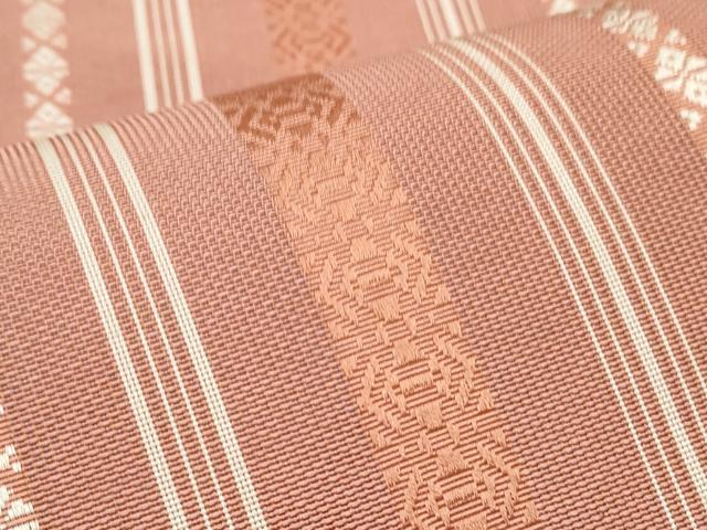 平和屋着物*夏物 本場筑前博多織 八寸名古屋帯 紗献上 正絹 逸品 CAAW6582th