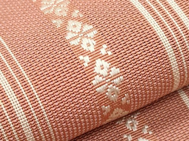 平和屋着物*夏物 本場筑前博多織 八寸名古屋帯 紗献上 正絹 逸品 CAAW6582th