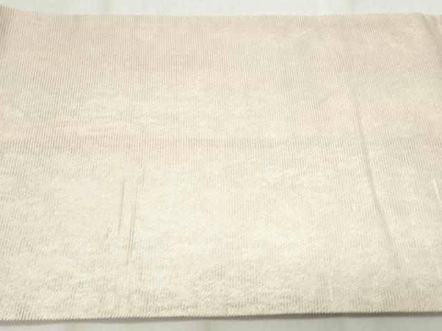 平和屋着物*夏物 九寸開き名古屋帯 霞文 銀糸 正絹 逸品 CAAW6583th